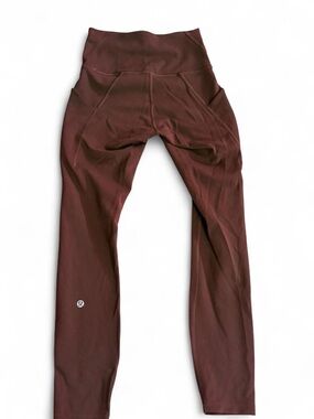 lululemon athletica High-Waist Leggings in Deep Brown